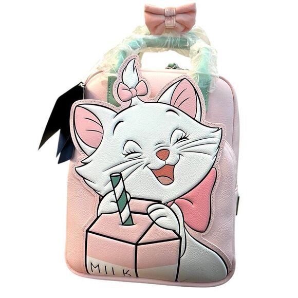 Loungefly Handbags - Loungefly Disney The Aristocats Marie Milk Carton Backpack Hard Tag NEW NWT